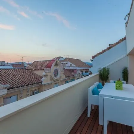 Apartament Inmalaga Luxury Penthouse Nueva 3 Zewnętrze zdjęcie