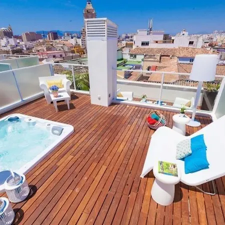 Apartament Inmalaga Luxury Penthouse Nueva 3 Zewnętrze zdjęcie